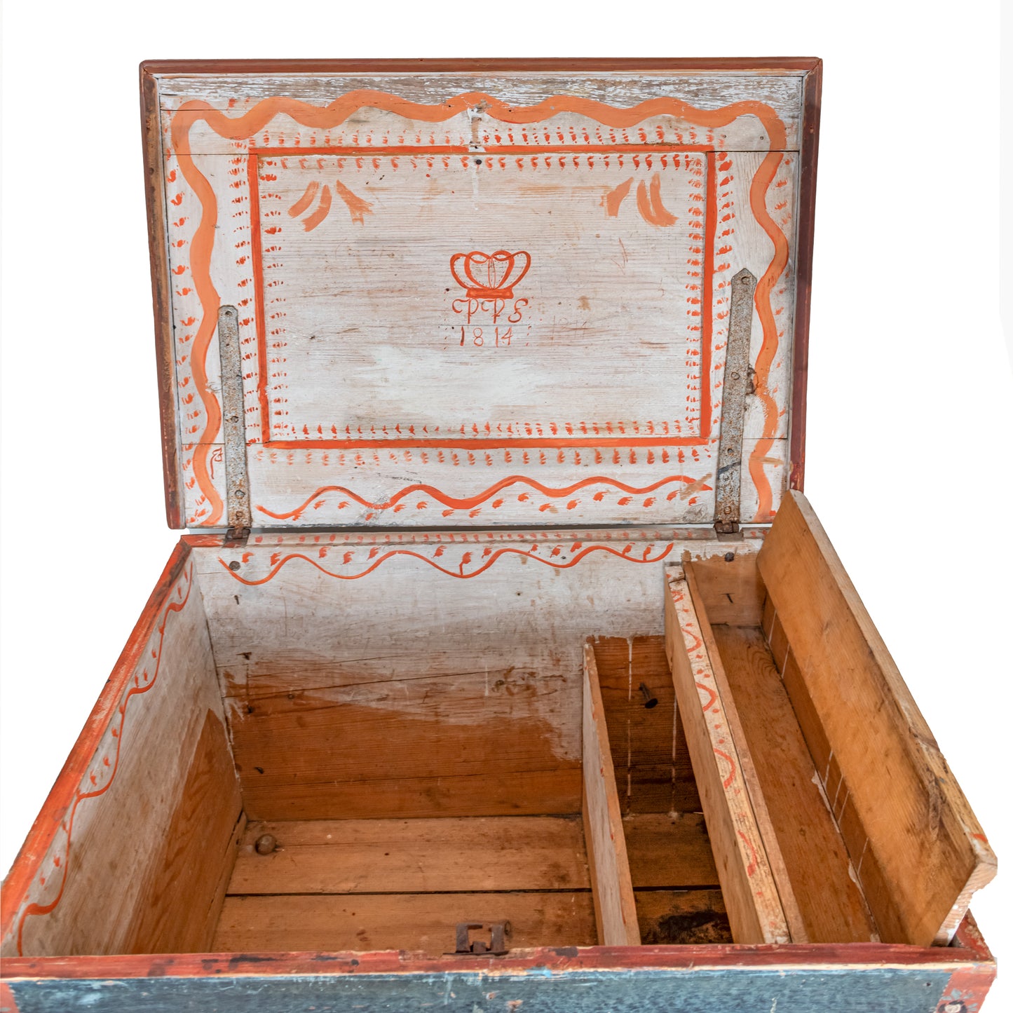1814 Swedish bridal chest